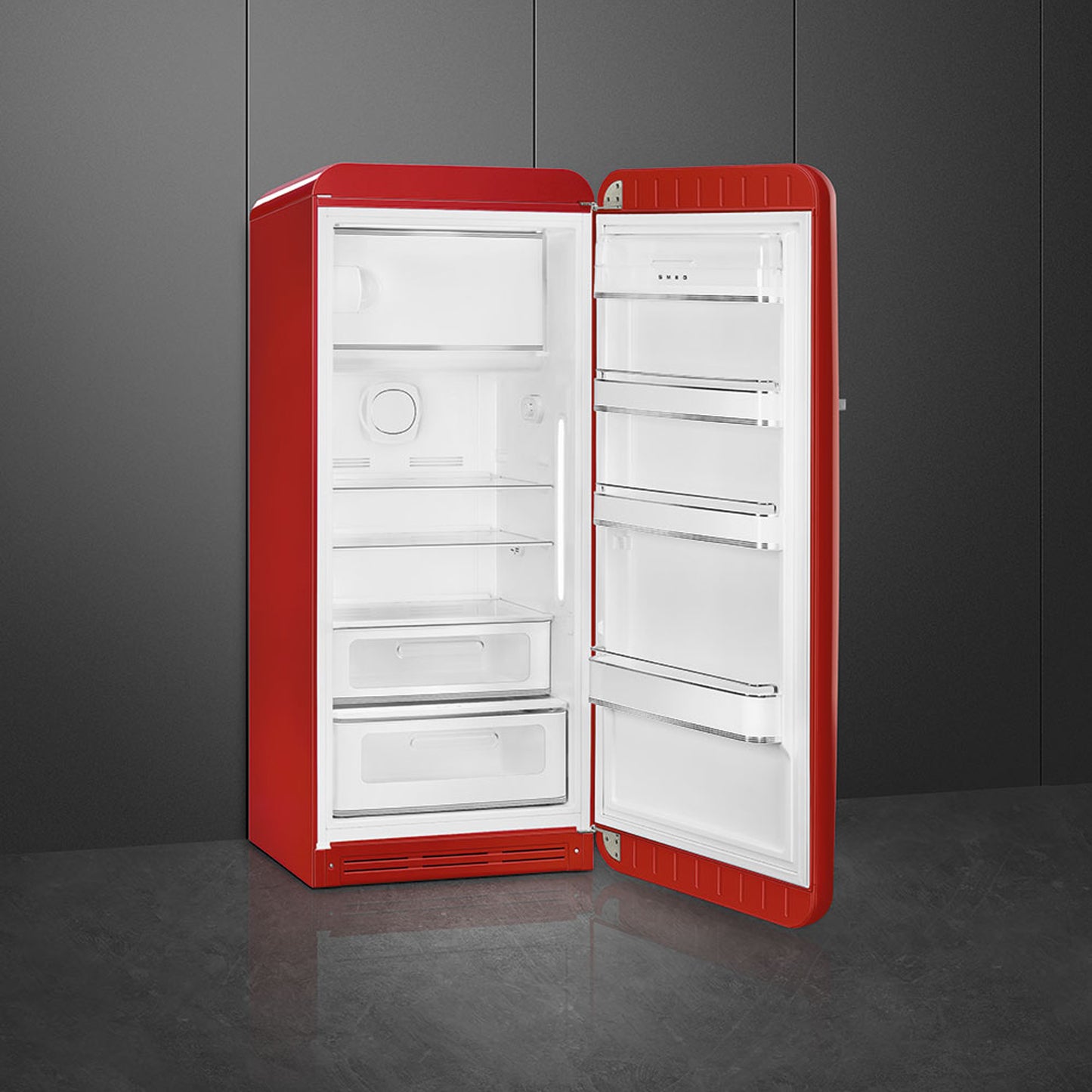 Smeg Retro Refrigerator - Fiery Red