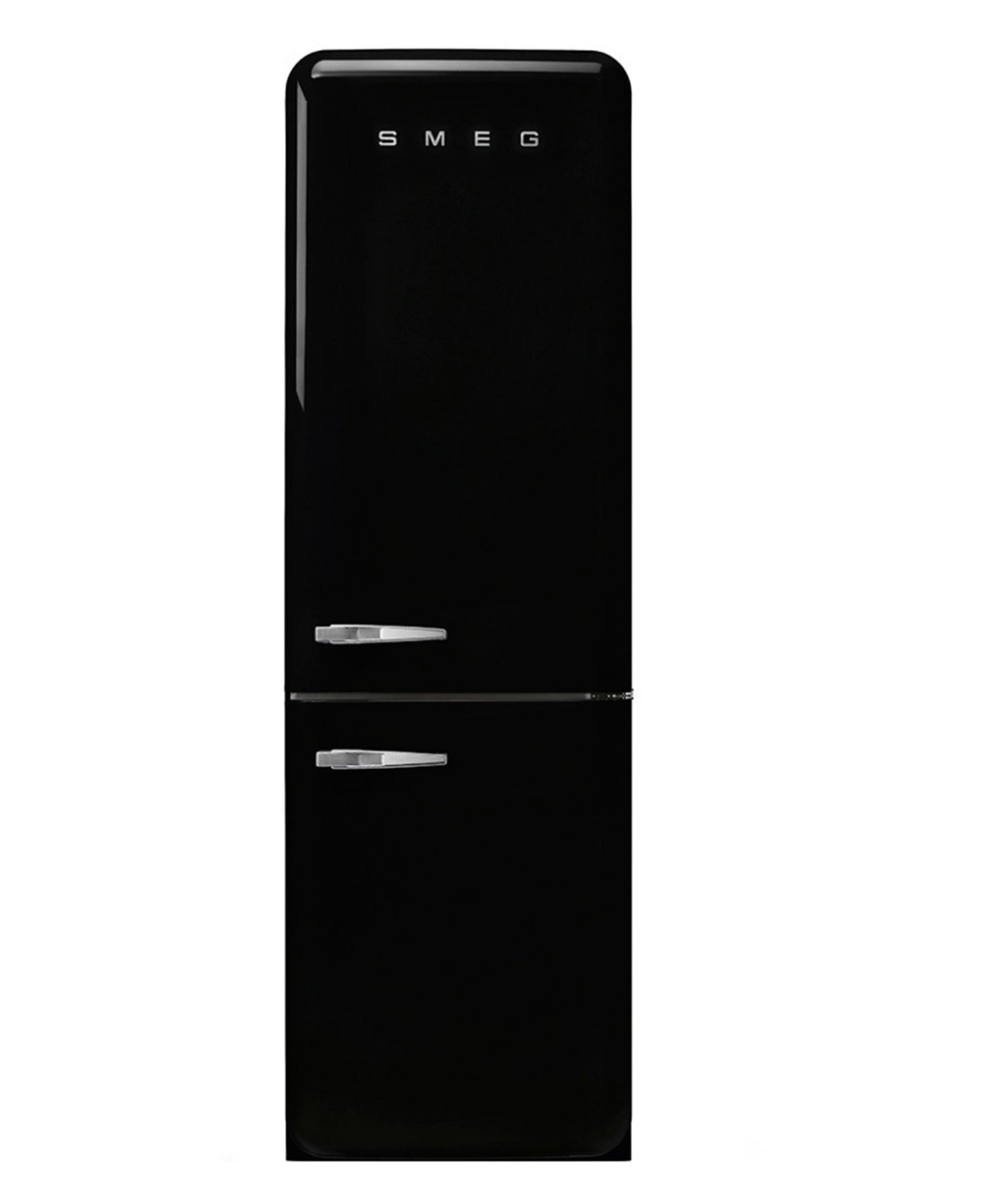 Smeg Retro Combination Fridge 60CM - Glossy Black