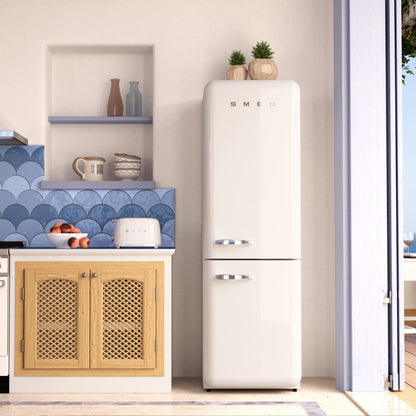 Smeg Retro Combination Fridge 60CM - White