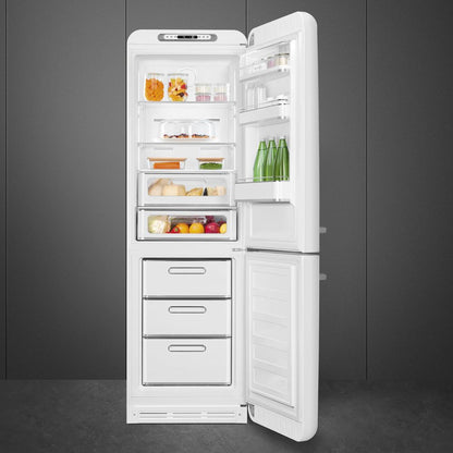 Smeg Retro Combination Fridge 60CM - White