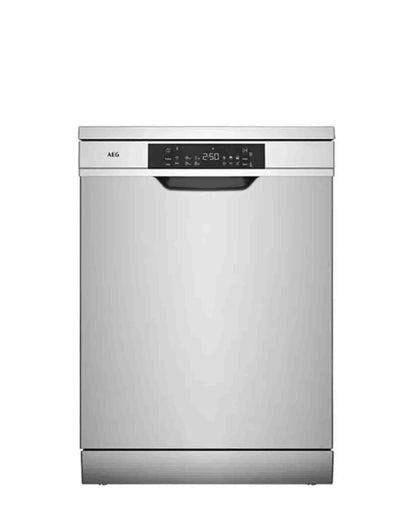 AEG 60cm 5000 Series Freestanding Dishwasher With 15 Place Settings - Stainless Steel