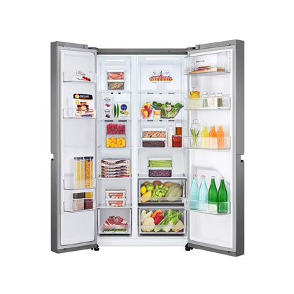 LG 668l Black Side by Side Fridge / Freezer - GC-B257SQYL