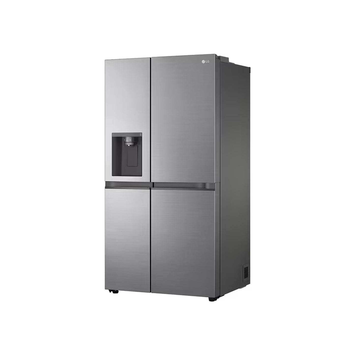 LG 617L Platinum Silver LG Fridge SBS W/D - GC-L257SLXL