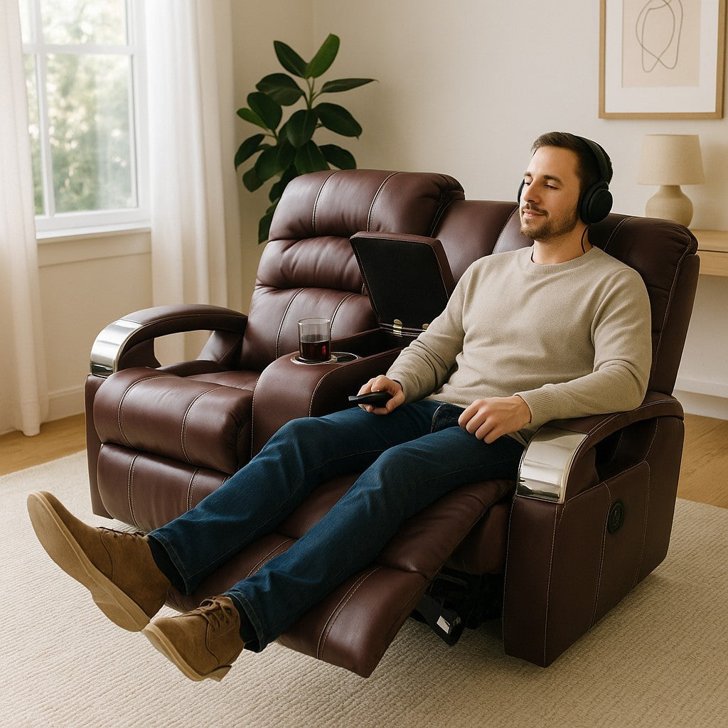 Gemini Entertainer 2 Action Recliner + Console