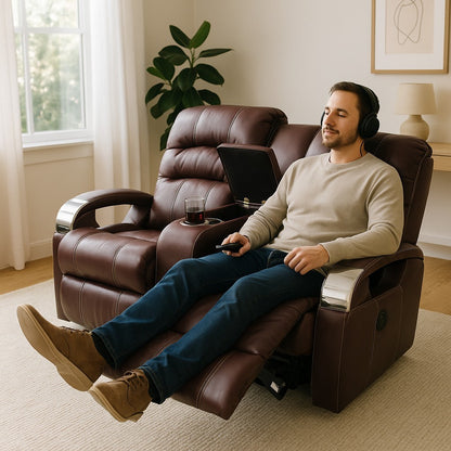 Gemini Entertainer 2 Action Recliner + Console