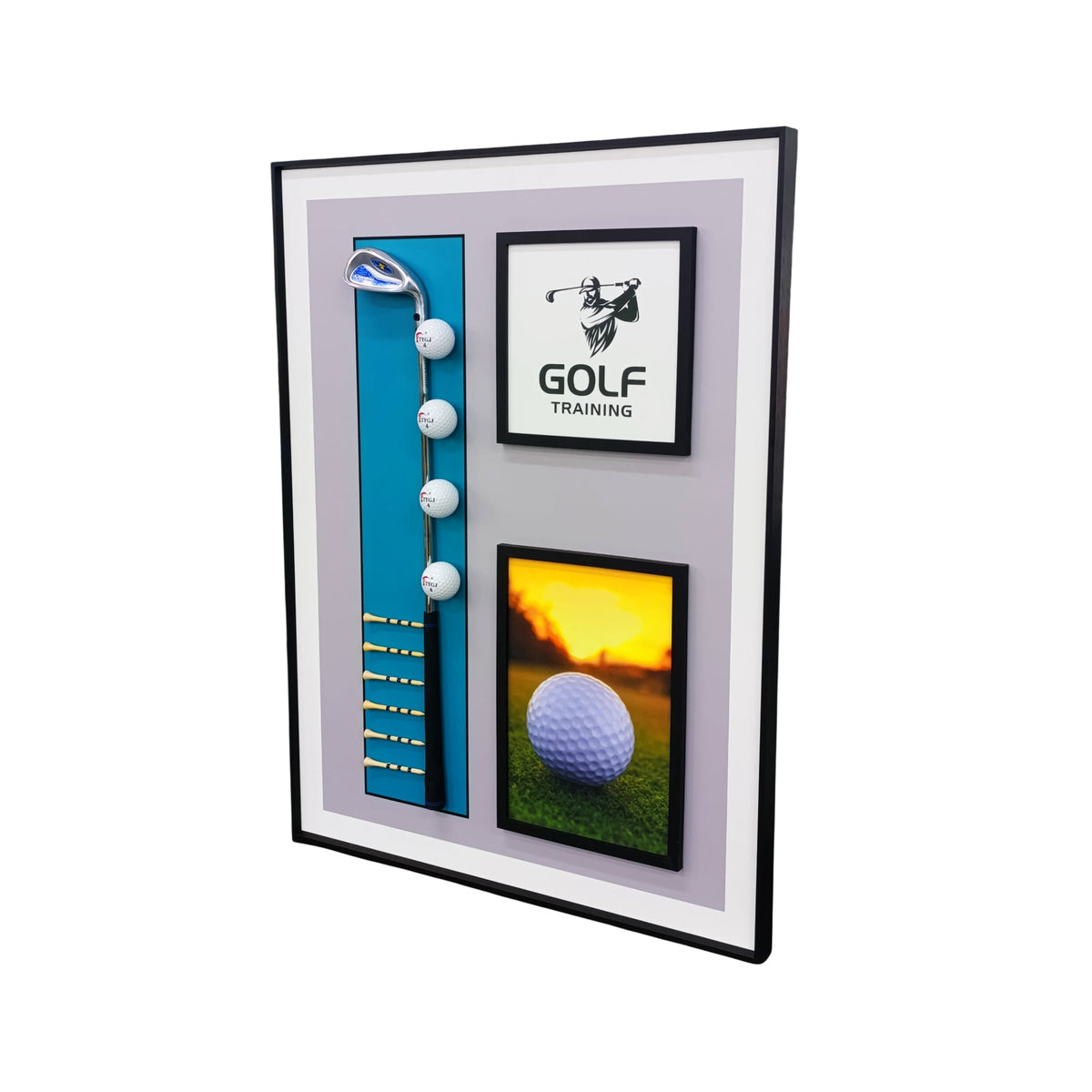 60 x 80cm Golf Frame Multicoloured