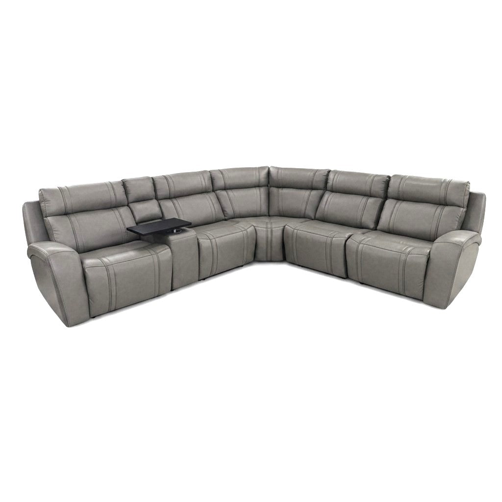 CA Corner Lounge Suite 6Pc Porto Slate EU-71133M