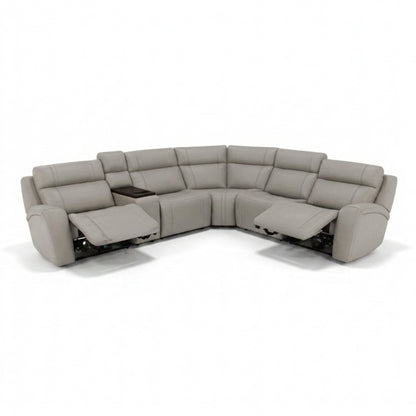 CA Corner Lounge Suite 6Pc Porto Slate EU-71133M