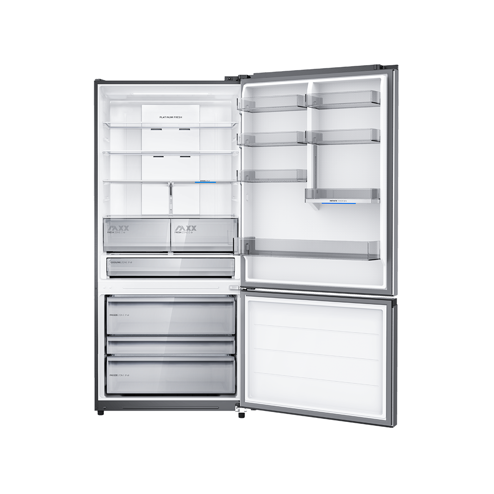 Midea Space Master 646L Bottom Mount Fridge HD-884RWEN