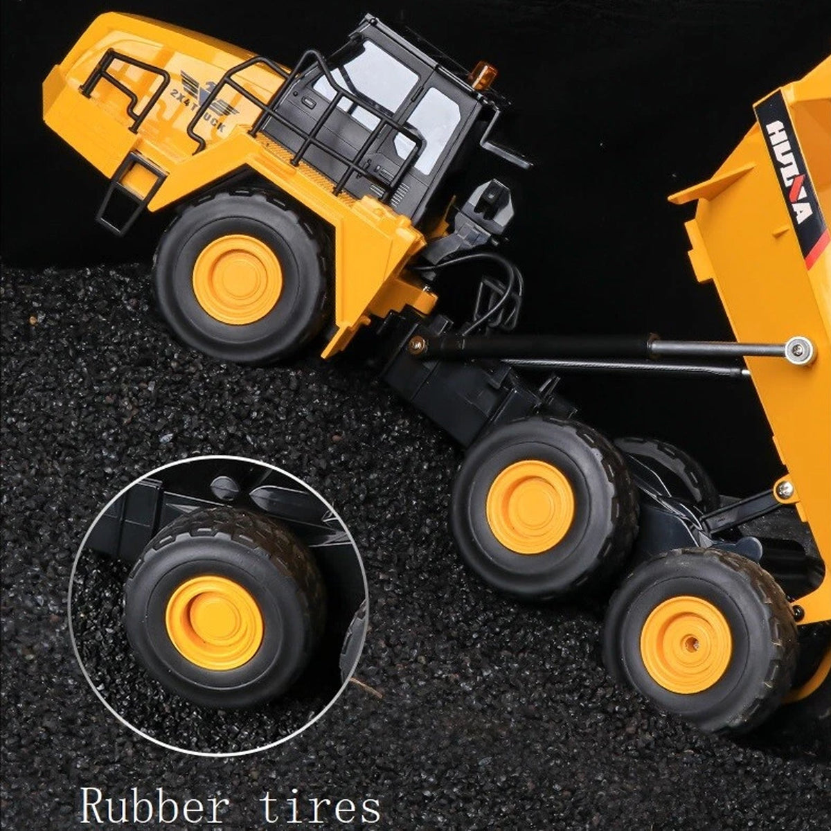 RC Dump Truck Yellow