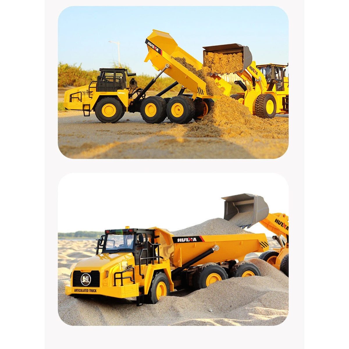 RC Dump Truck Yellow