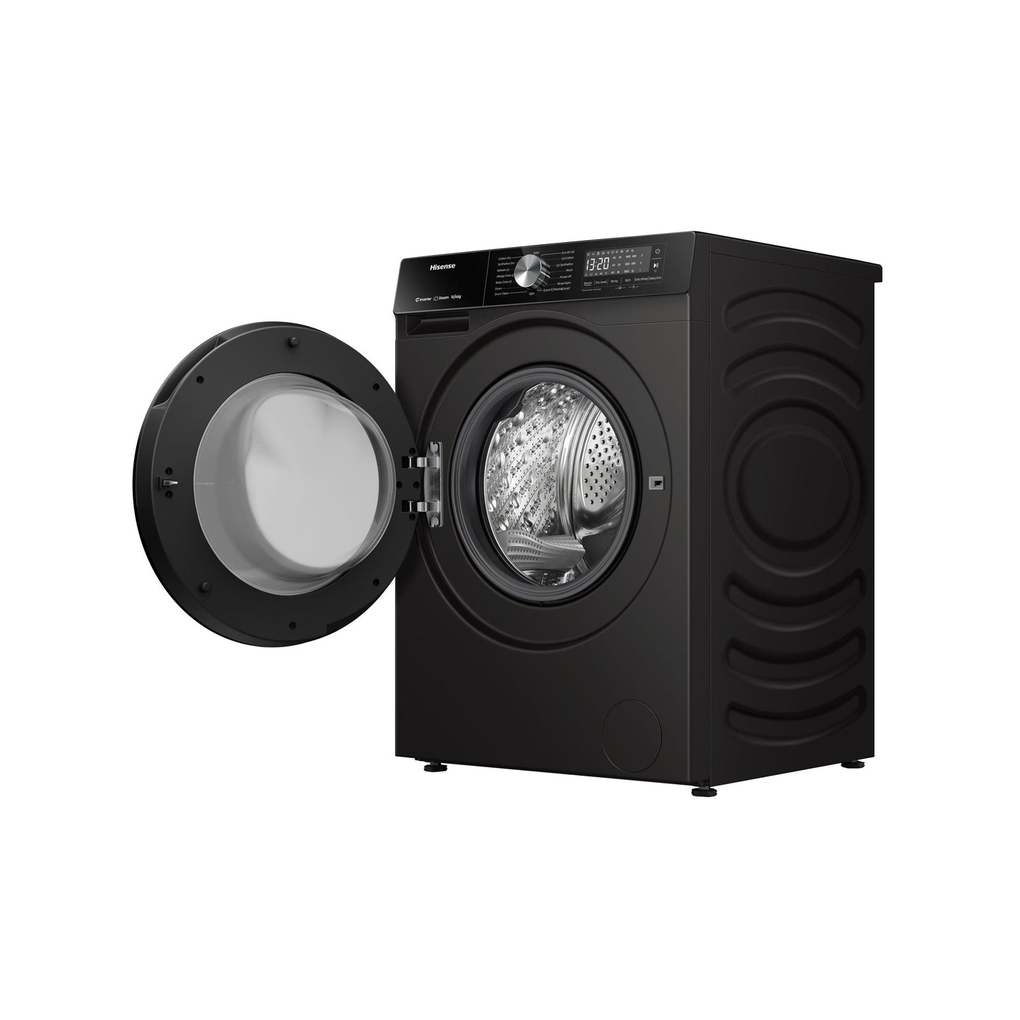 Hisense 10kg/6kg Front Loader Washer Dryer Titanium