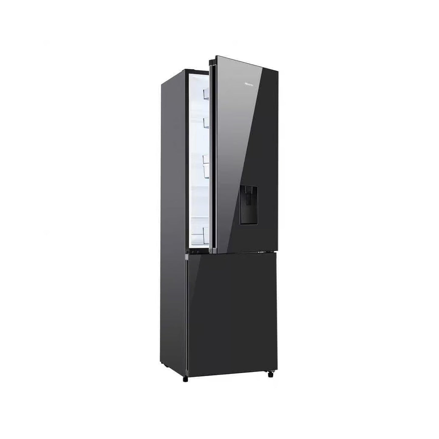 Hisense Combi Refrigerator with Water Dispenser Black