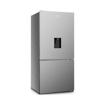 Hisense 463L Combi Refrigerator with Water Dispenser Stainless Steel