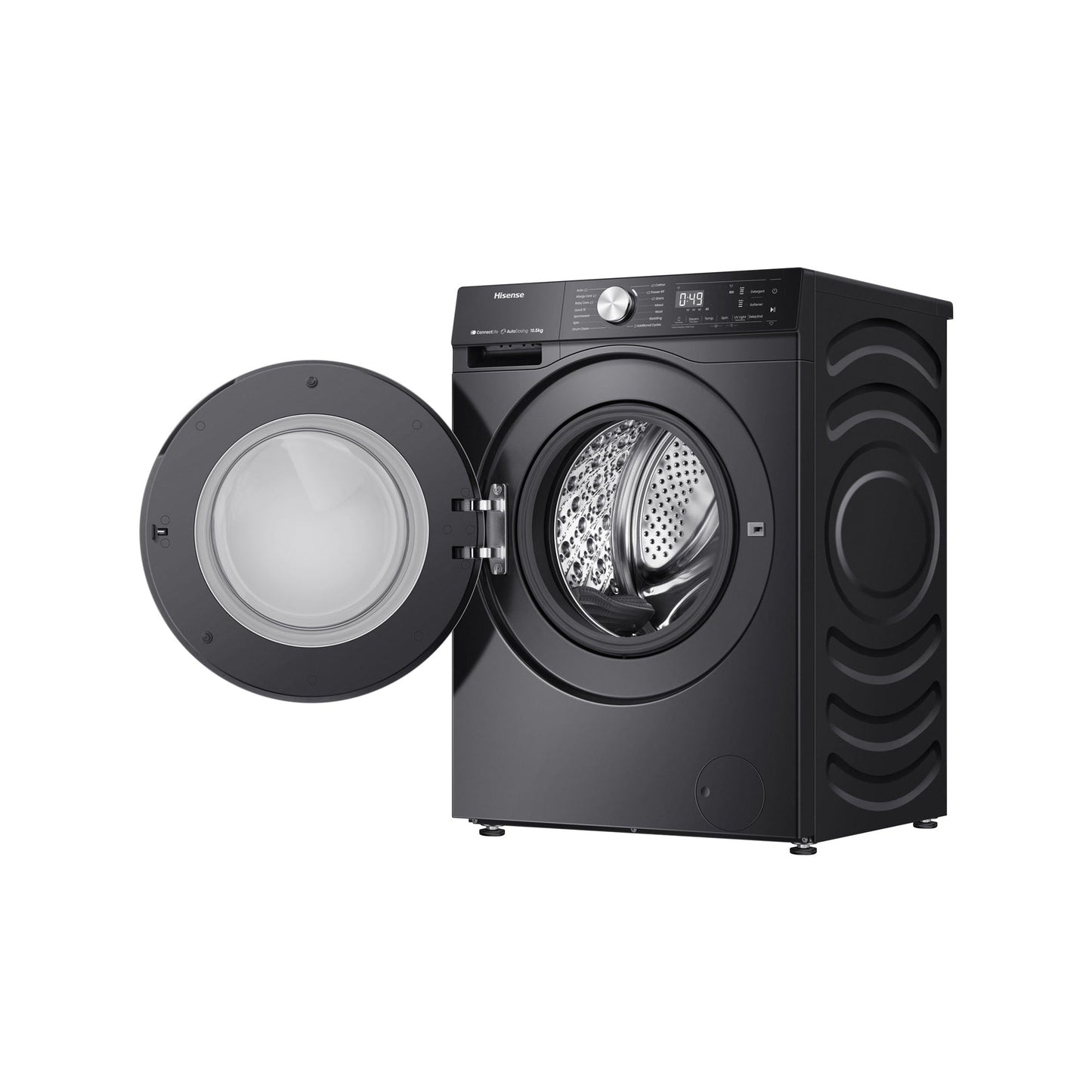 Hisense 5S Series 12kg Premium Front Loader Black