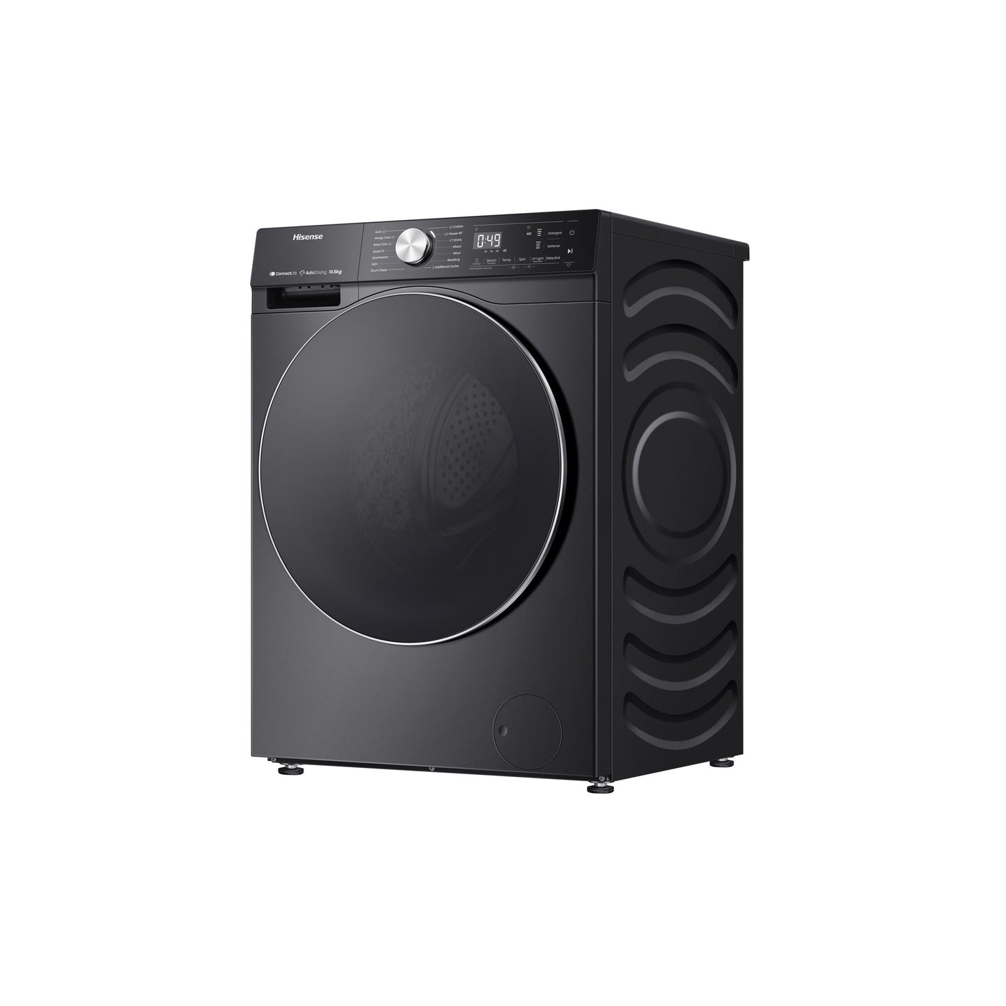 Hisense 5S Series 12kg Premium Front Loader Black