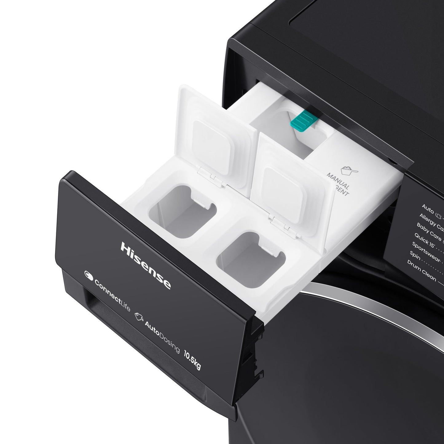Hisense 5S Series 12kg Premium Front Loader Black