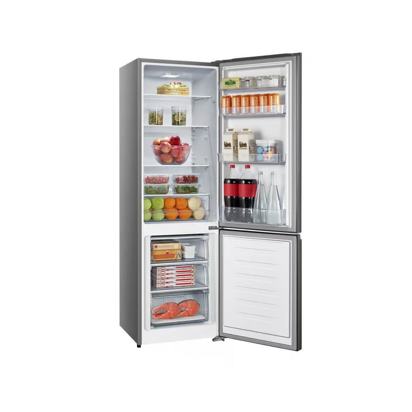 Hisense 264L Combi Refrigerator Titanium