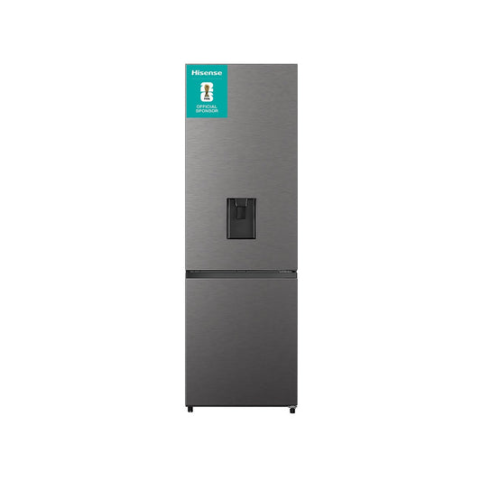 Hisense 350L Combi Refrigerator with Water Dispenser Titanium