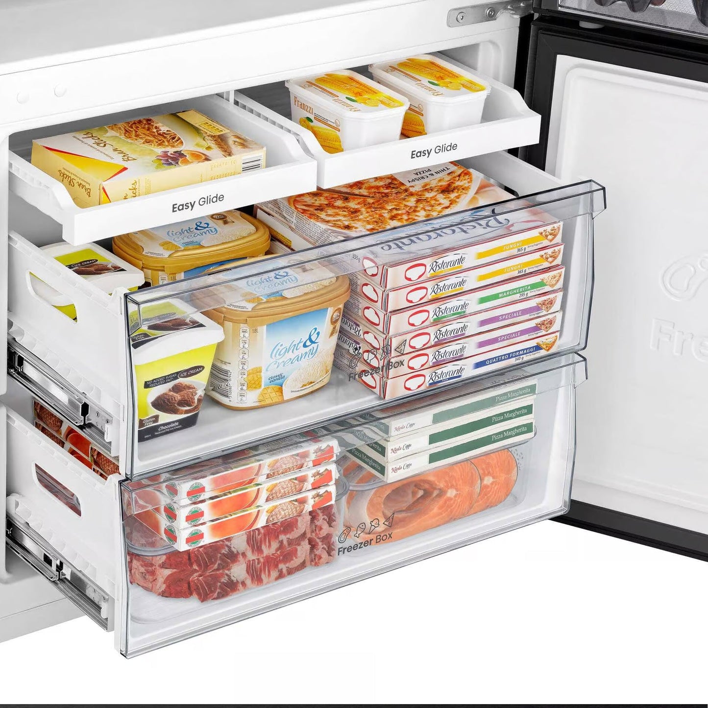 Hisense 500L Bottom-Mount Refrigerator Black