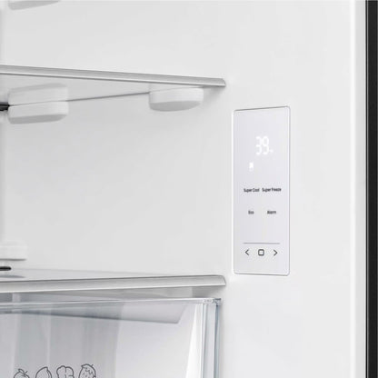 Hisense 500L Bottom-Mount Refrigerator Black