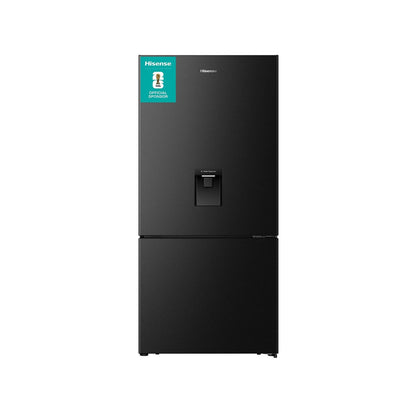 Hisense 500L Bottom-Mount Refrigerator Black