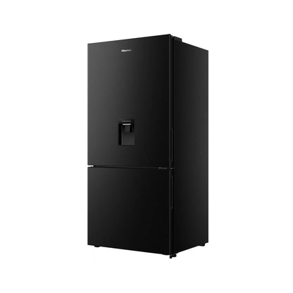 Hisense 500L Bottom-Mount Refrigerator Black