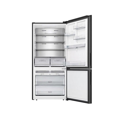 Hisense 500L Bottom-Mount Refrigerator Black