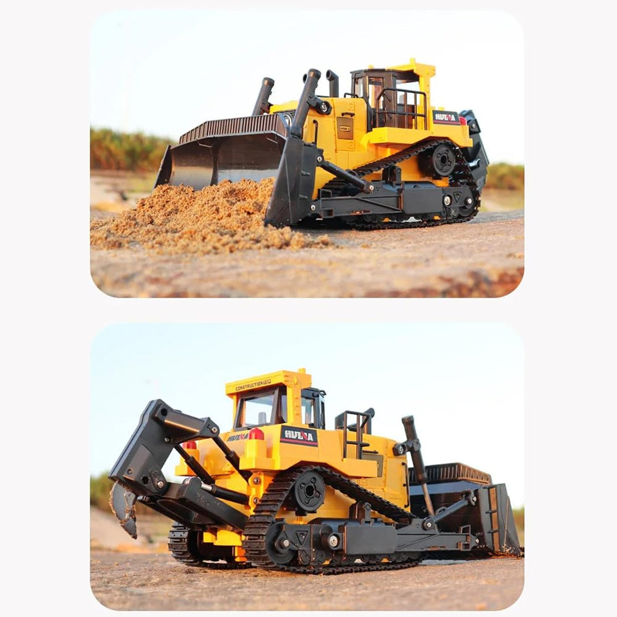 RC Bulldozer Yellow