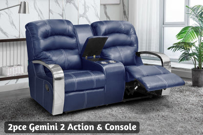 Gemini Entertainer 2 Action Recliner + Console
