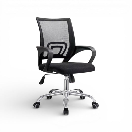 Chair with Wheels Black