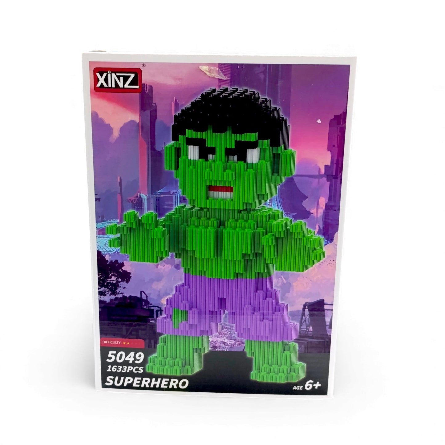 Hulk 1633 Piece Building Blocks