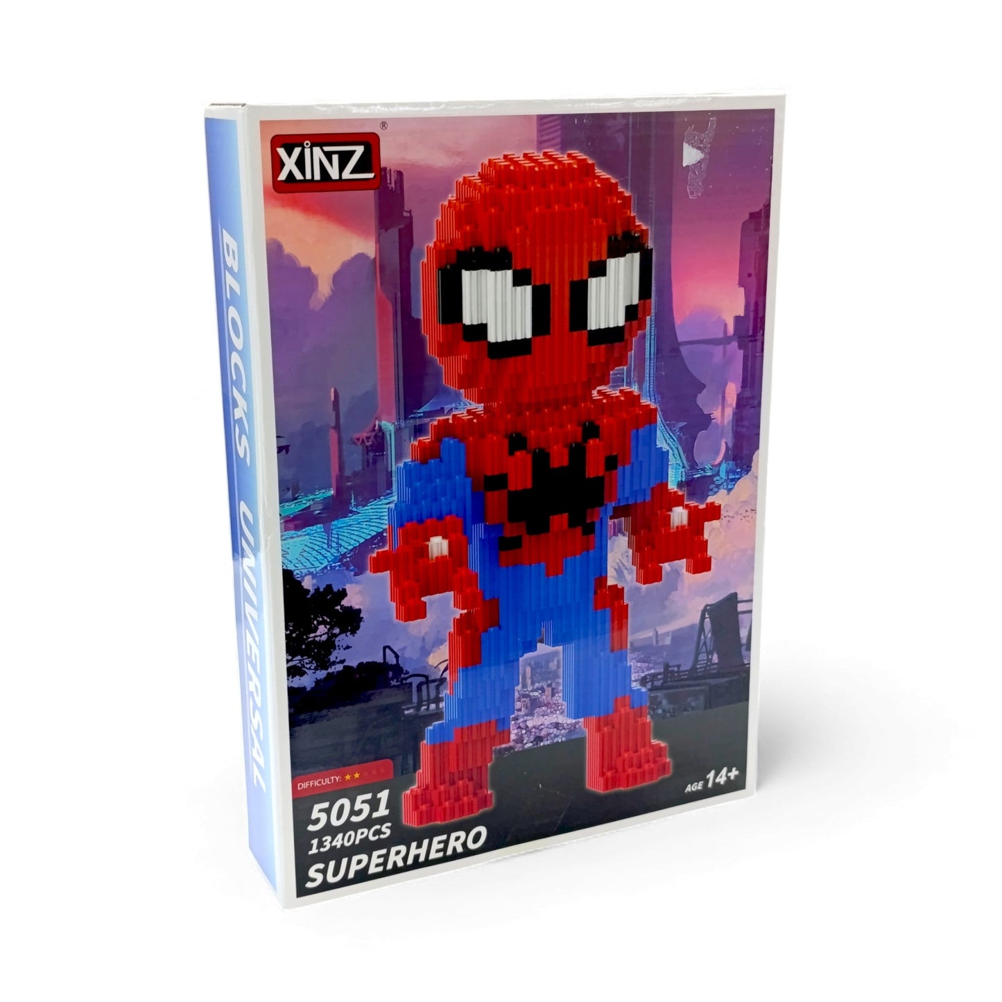 Spiderman 1340 Piece Building Blocks
