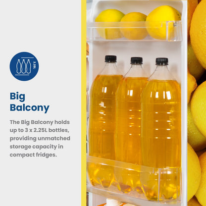 KIC 518 Grey Combi Fridge