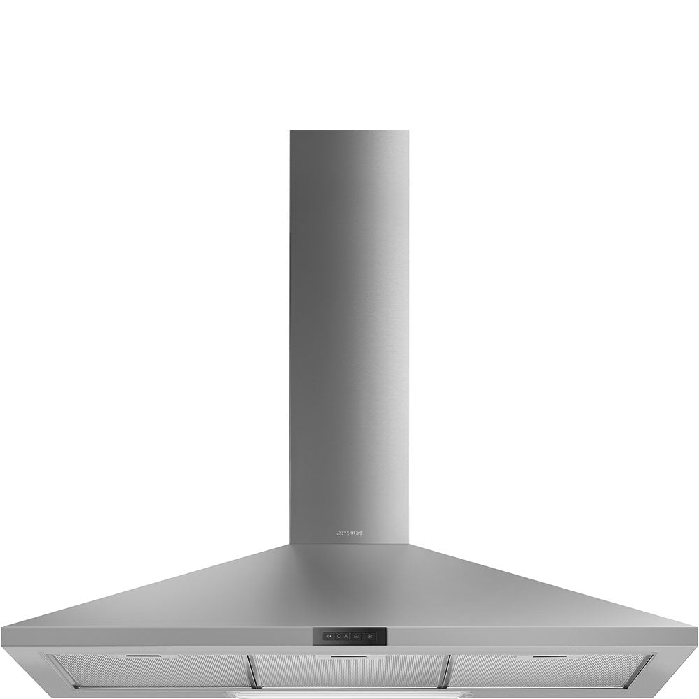 Smeg 90cm Stainless Steel Chimney Extractor Hood – KDE900EX
