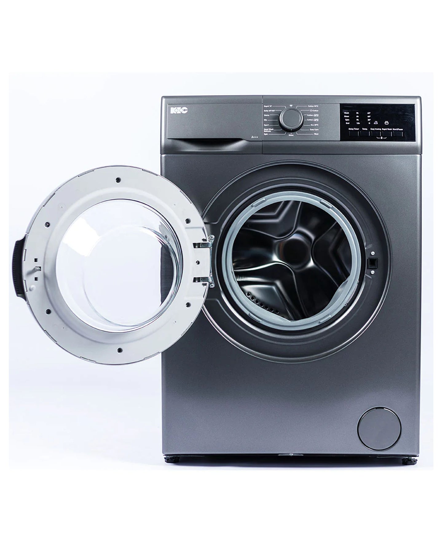KIC 6kg Front Loader washing machine – Dark Grey