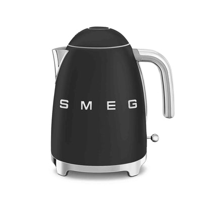 Smeg 1.7L Retro Cordless Kettle - Matte Black