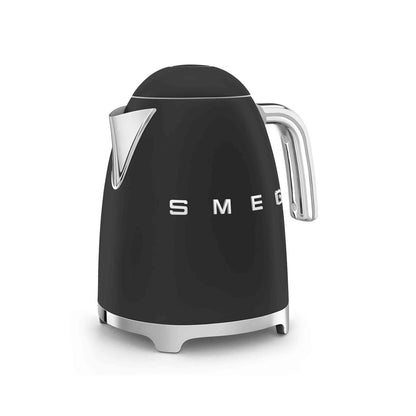 Smeg 1.7L Retro Cordless Kettle - Matte Black