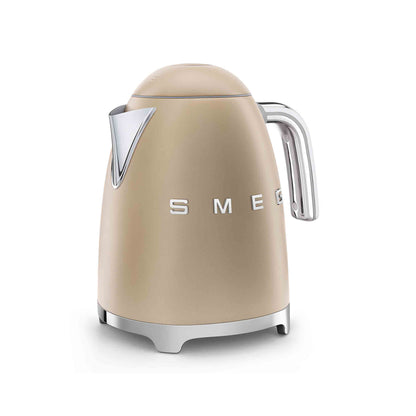 Smeg 1.7L Retro Cordless Kettle - Matte Champagne