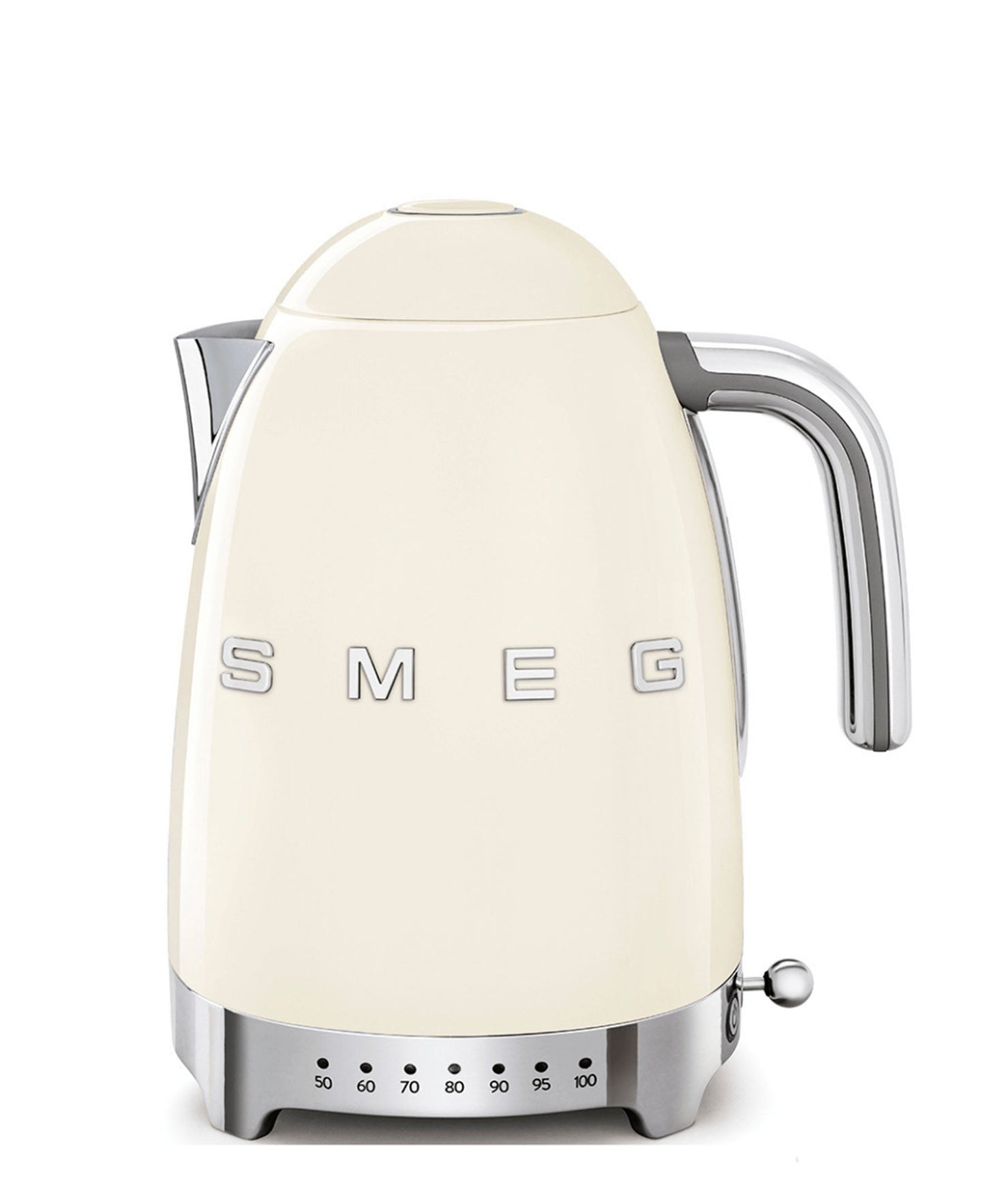 Smeg 50's Style Retro Variable Temperature Kettle - Cream