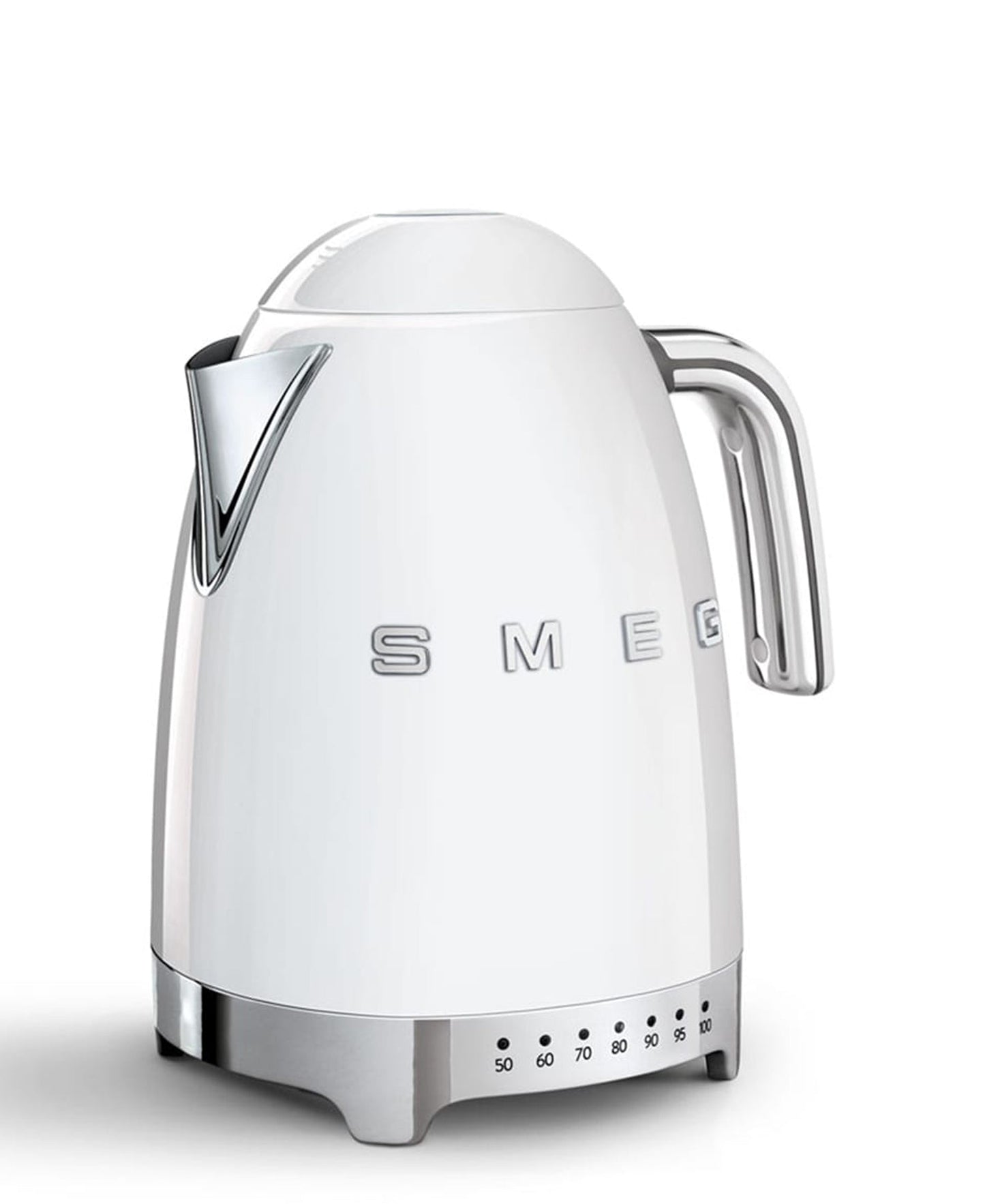 Smeg 50's Style Retro Variable Temperature Kettle - White