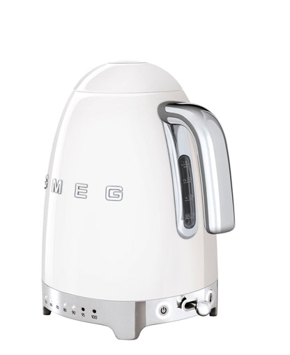 Smeg 50's Style Retro Variable Temperature Kettle - White