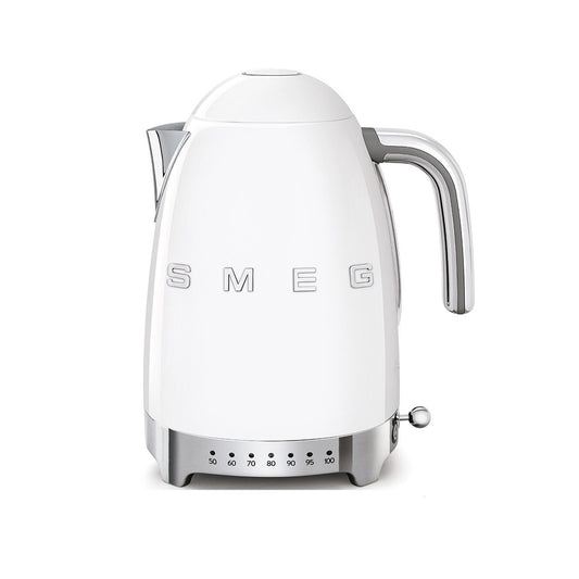 Smeg 50's Style Retro Variable Temperature Kettle - White