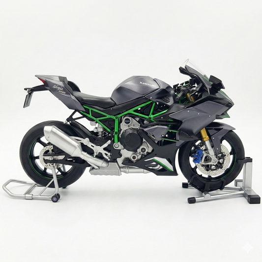 Model Bike Black & Green