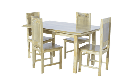 Kemfurn Pine Table And Chairs - 5 Piece