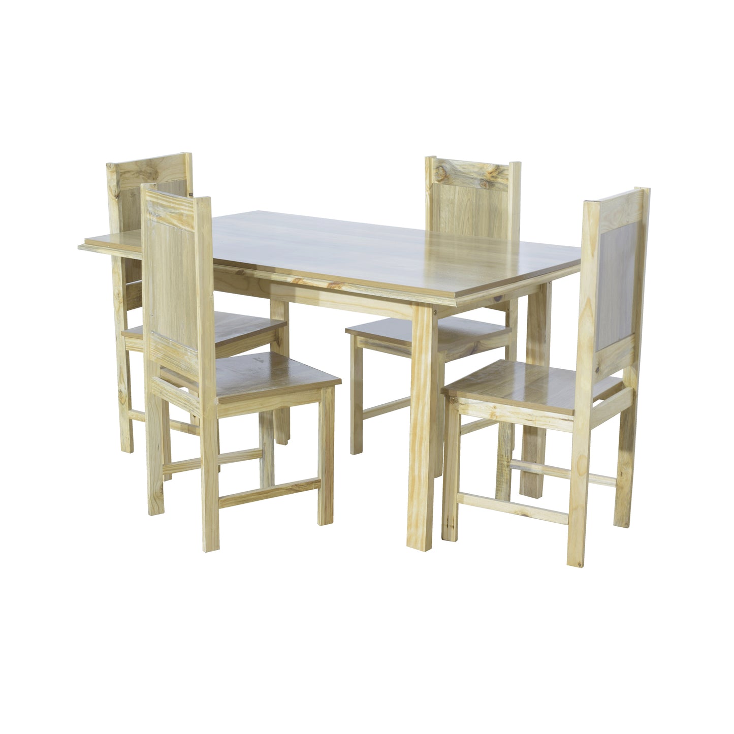 Kemfurn Pine Table And Chairs - 5 Piece