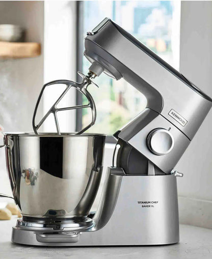 Kenwood Titanium 5L + 7L Chef XL Baker - Silver