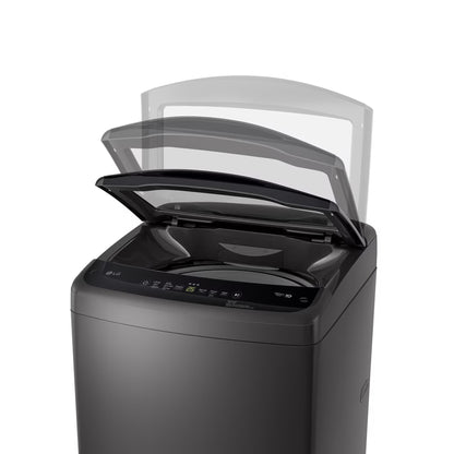 LG 18KG BLACK SMART INVERTER TOP LOADER WASH MACHINE