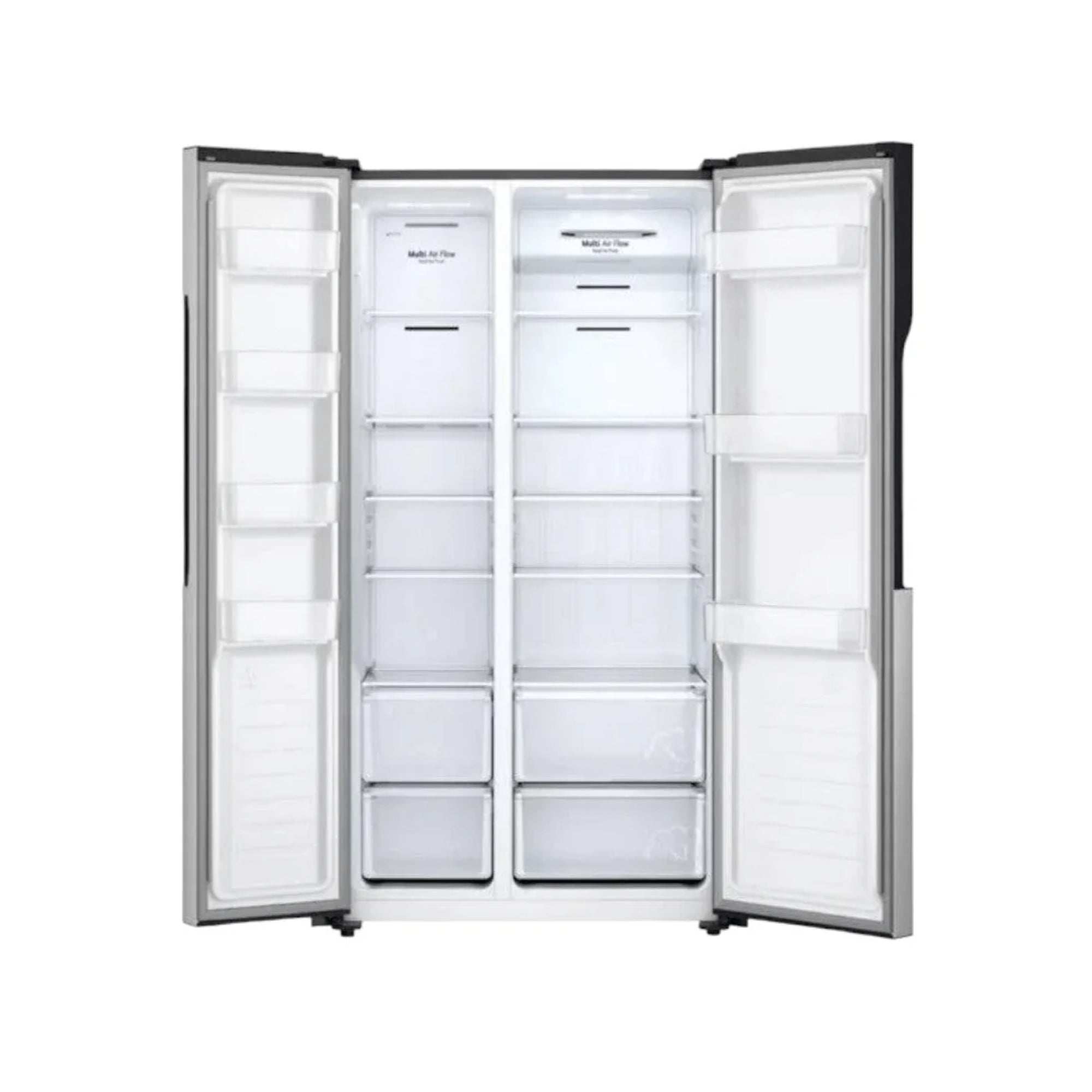 LG 519L SIDE BY SIDE FRIDGE IN STAINLESS FINISH – Bawas Furnishers