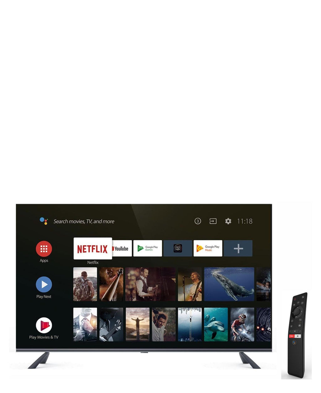 JVC  50" QLED 4K Smart Android TV